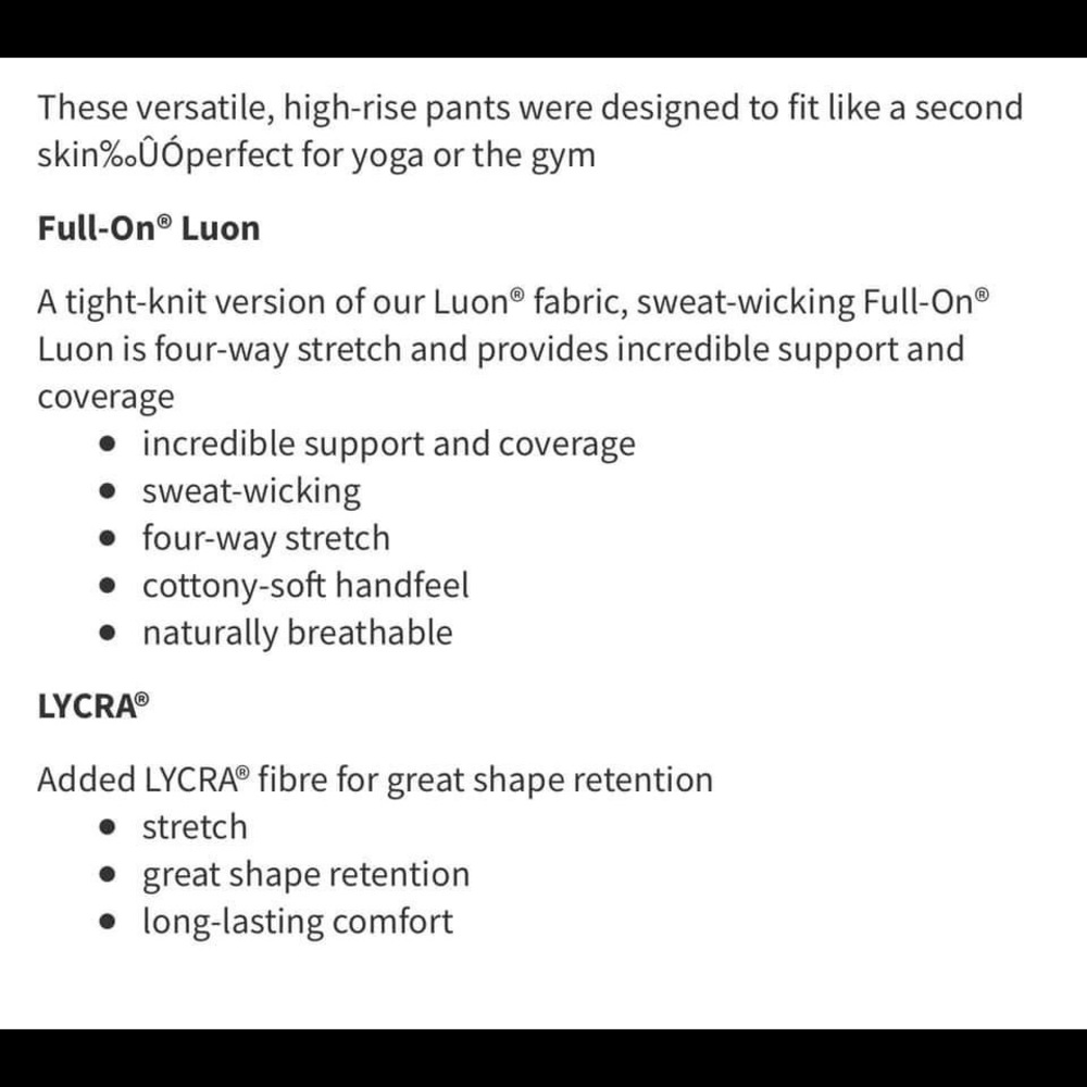 Lululemon Leggings - Picture 4 of 6